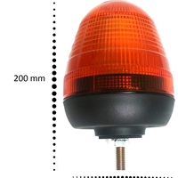 LED ЛЕД Аварийна/сигнална лампа Маяк буркан 12/24V MAR706