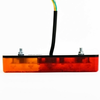 LED Лед Диоден Стоп, Slim, 12V, 150мм x 80мм, За Камион, Ремарке, Бус