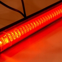 LED Лед Диоден Габарит Маркер Червен 25,5cm 12V - 24V E-Mark E9 от Полша