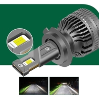 Комплект от 2 броя LED ЛЕД диодни крушки H7 Х7 12V 120W 13000lm за фарове Canbus без грешки 6000К