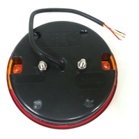 LED Лед Диоден Стоп Тип Хамбургер, Тънък Slim , Ø14cm, 12V-24V, За Камион, Ремарке, Бус , Каравана, Кемпер