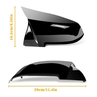 Комплект от 2бр. М Style капаци за странични огледала за BMW F20 F21 F22 F23 F30 F31 F32 F33 F34 F36 GT 3GT E84 E87 I3S