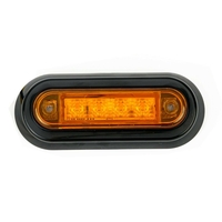 LED Диоден Вграден Страничен Габарит, Маркер, Токос Оранжев 12-24V за камион, бус, ван, платформа, ремарке Е-марк Е9