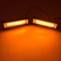 Комплект 2 Броя С Контролер 12.5 cm Сигнална Аварийна Блиц Маяк Led Бар Лампа Пътна Помощ Платформа