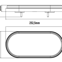 Комплект LED ЛЕД Диодни Стопове, Динамичен Мигач, 4 Функции, 12/24V