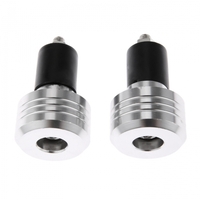 Универсални тапи за мотоциклет РА558 - 2бр / к-т - хром