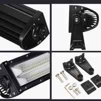 Извит 105 См 696W Мощен 7D 7Д Led Bar Лед Диоден Бар Прожектор 12V 24V