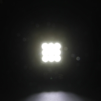 64W LED Халоген Бял, Разпръсната светлина с жълта и червена DRL светлина 12V-24V