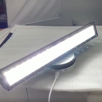 54 См Led Bar Лед Диоден Бар Прожектор Бяла и Оранжева, Жълта Светлина, Блиц, Флаш, CROSS DRL 120W 12V 24V