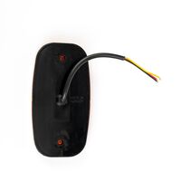 LED Светодиоден Габарит, 122mm x 63mm, Оранжев, Жълт, Неон Ефект, Три Функции,12V-24V