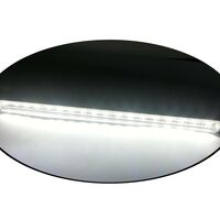 LED Интериорна Лампа, Тръба, 40см, Бяла Светлина, 12V, За Автомобил, Бус, Камион и др.