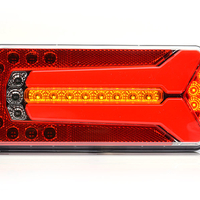Комплект LED Светодиодни Стопове, Ляв и Десен, 4 Функции, Е-Мark, Неон Ефект, 12V-24V
