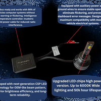 Комплект LED крушки H1 – Smart CSP технология, CANBUS, 70W, 12–24V