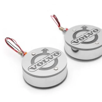Комплект от 2бр Светодиодни LED Лед Габарити Обеци 24V оранжево-червено VOL