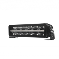 30 cm 12V - 24V Led Bar Лед Бар Пиано дизайн Диоден Прожектор Супер Мощен Бяла и Оранжева Светлина Габарит Мъгла Блиц Високо Качество Ново Поколение 4000LM