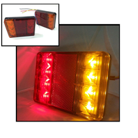 Комплект LED Диодни стопове, стоп светлини, задни светлини 12V-24V за бус камион ТИР ремарке каравана платформа
