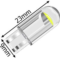 Диодна крушка LED 12V, W5W, T10, W2.1x9.5d, блистер 2 бр.