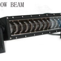9D 42.5 СМ Led Bar Лед Бар Hi/Lo Kъси Дълги Водоустойчив Удароустойчив 12V 24V 7680 LМ 96W С Лупи Off-Road Лед Бар За Джип ATV