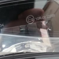 Универсален мощен LED ЛЕД 100W фар халоген лампа 12V - 24V с DRL/parking светлина бяло-жълто за АТВ джип камион трактор
