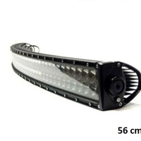 56 cm x 5.5 cm Slim Tънък Извит Мощен Диоден ЛЕД БАР LED Bar 120W 40 Led 12- 24V за Атв Джип 4х4 Offroad Камион Aвтомобил и др.