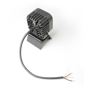 30W LED Халоген Бял, Разпръсната светлина с жълта и червена DRL светлина 12V-24V