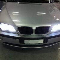 Комплект H8 40W LED Angel Eyes крушки за BMW – CANBUS, бяла светлина