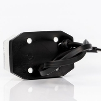 2 Броя LED Лед Габарит с Рефлектор, Бяла Светлина, Маркер, Токос, 12V - 24V, E-Mark E9, За Каравана, Кемпер и др.