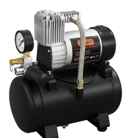 Преносим Компресор за помпане на гуми с маркуч – 12V, 15A, 3L, 150PSI, 60L/min