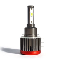 Комплект Лед Led Диодни Крушки F2 H15 12V 24V 72W 10000lm За Фарове Can Bus без Грешки къси/дълги