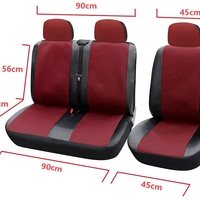 2+1 Комплект Лукс Универсални Калъфи , Тапицерия За Предни Седалки PREMIUM За Transit, Sprinter, Movano, Master, Crafter, Transporter, LT, Boxer, Jumper TAP499