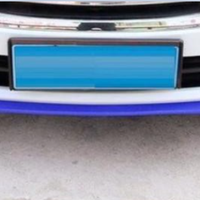 Универсален спойлер за броня и прагове син 5см x 2.5м