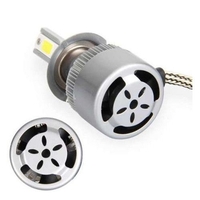Комплект от 2броя LED ЛЕД диодни крушки за фар халоген HB4 ХБ4 12V 36W