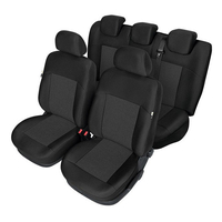 Пълен Комплект Тапицерия Kegel за предни+задни седалки на Audi A4 B8 2007-2015 Черна Текстил