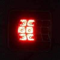 Комплект Стопове Задни Свeтлини С Крушка 12v Подходящи За Бус Камион Ремарке Караванa Платформа Със Сертификат E4