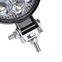 27W Кръгъл Led Диоден Фар Прожектор Дневни Светлини 12V 24V Слим Slim