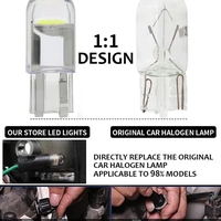Диодна крушка (LED крушка) 12V, W5W, T10, W2.1x9.5d, блистер 2 бр.