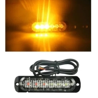 6 LED Аварийна Лампа За Пътна Помощ, Жълта Блиц Светлина, Мигаща!