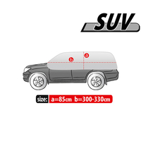 Покривало за таван и прозорци Kegel серия Optimal сиво за SUV 300-330cm.