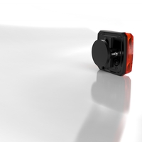 Безжични Wireless Аварийни Сигнални Блиц Светлини Лампи Маяк с Mагнит 12v 24v Лед Led Оранжеви с 12 режима на работа
