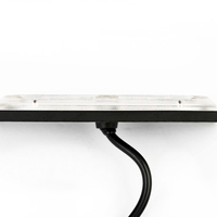 20 LED Аварийна Лампа За Пътна Помощ , Жълта Блиц Мигаща Светлина 12V 24V