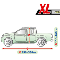 Висококачествено Покривало Kegel за Пикап Pick Up Серия Mobile Garage размер XL 490-530x150-160cm