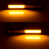 30 Cm Сигнална Аварийна Блиц Маяк Led Бар Лампа Пътна Помощ Платформа 12V-24V 36W