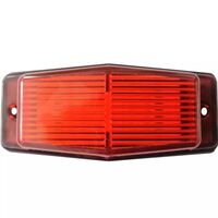 LED Лед Диодна лампа с оранжева аварийна блиц светлина мигаща 12V - 24V за Пътна помощ Селскостопански Машини платформа и Др.