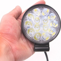 42W Кръгъл Мини Led Диоден Фар Прожектор Дневни Светлини 12V 24V Слим Slim