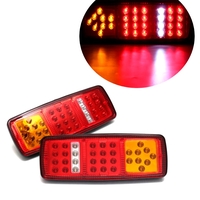 Комплект ЛЕД LED стопове с мигач, задна светлина 12V за камион бус ТИР, ремарке