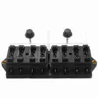 Легло за бушони с 8бр гнезда 12V - 24V