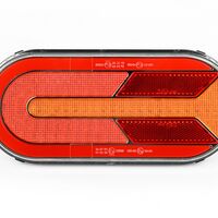 Комплект LED ЛЕД Диодни Стопове, Динамичен Мигач, 4 Функции, 12/24V