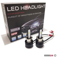 Диодни крушки 3500 H3 - 50w 2бр/к-т