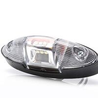 LED Светодиоден Страничен Габарит, Универсален, Оранжев, Бял, Червен цвят, Е-Mark, 12V-24V, 12.1 см