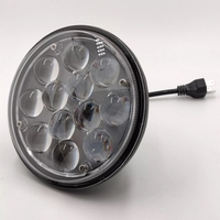 14.5 см ЛЕД LED 5D 36W Универсален прожектор фар лампа халоген с къси / дълги светлини за мотоциклет автомобил офроуд бус ван камион трактор комбайн багер къси/дълги 12V-24V 5,7 инча